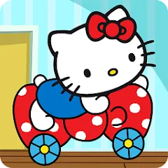 Скачать взломанную Hello Kitty games - car game  [МОД Menu] - последняя версия apk на Андроид