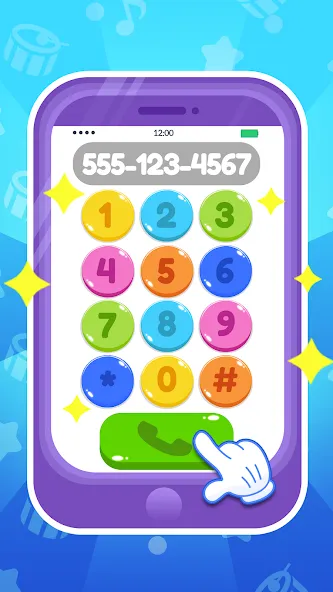 Baby Phone: Toddler Games (Беби Фон)  [МОД Mega Pack] Screenshot 2