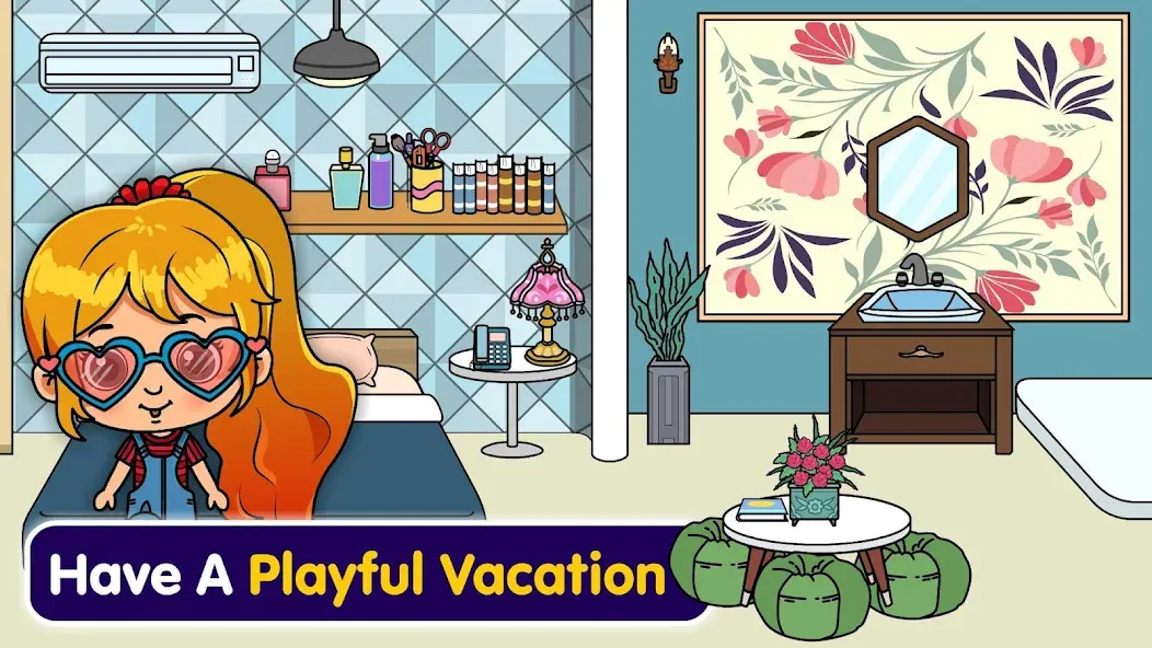 Tizi Town - My Hotel Games  [МОД Много монет] Screenshot 3