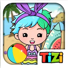 Скачать взломанную Tizi Town - My Hotel Games  [МОД Много монет] - стабильная версия apk на Андроид