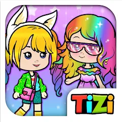 Взломанная Tizi Town: Doll Dress Up Games  [МОД Много монет] - полная версия apk на Андроид