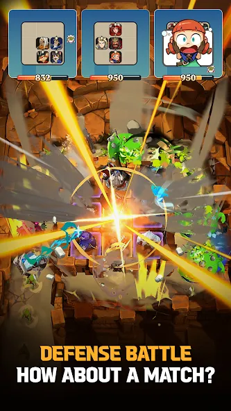 Defense Derby (Дефенс Дерби)  [МОД Unlimited Money] Screenshot 1