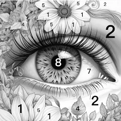 Скачать взлом Magic Paint: Color by number (Магик Пейнт)  [МОД Unlimited Money] - полная версия apk на Андроид