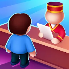 Скачать взлом My Perfect Hotel (Мой идеальный отель)  [МОД Много монет] - полная версия apk на Андроид
