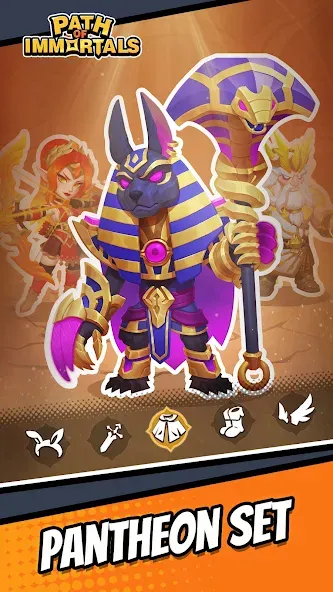 Path of Immortals: Survivor (Паф оф Имморталс)  [МОД Бесконечные монеты] Screenshot 2