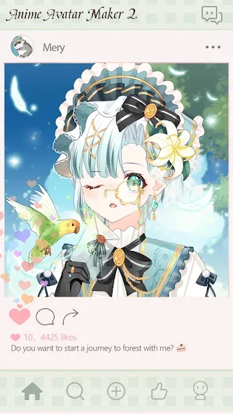 Anime Avatar Maker 2 (Аниме Аватар Мейкер 2)  [МОД Много монет] Screenshot 2