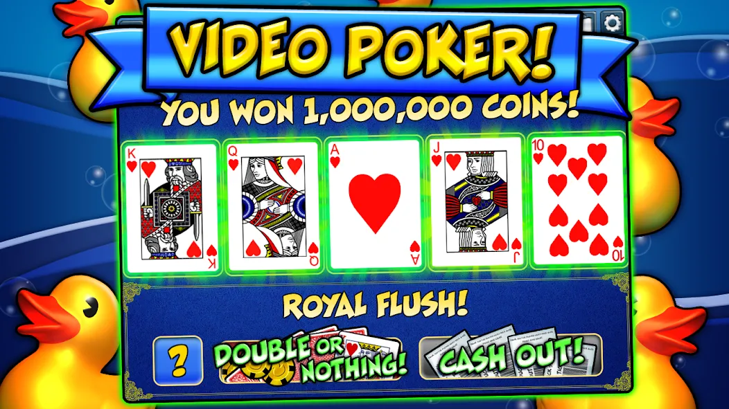 Lucky Duck Slots (Лаки Дак Слотс)  [МОД Бесконечные монеты] Screenshot 2