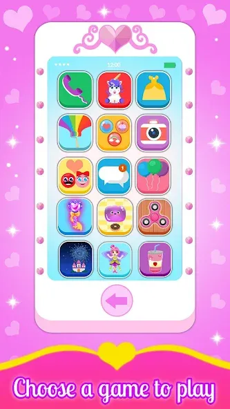 Baby Princess Phone  [МОД Бесконечные деньги] Screenshot 1