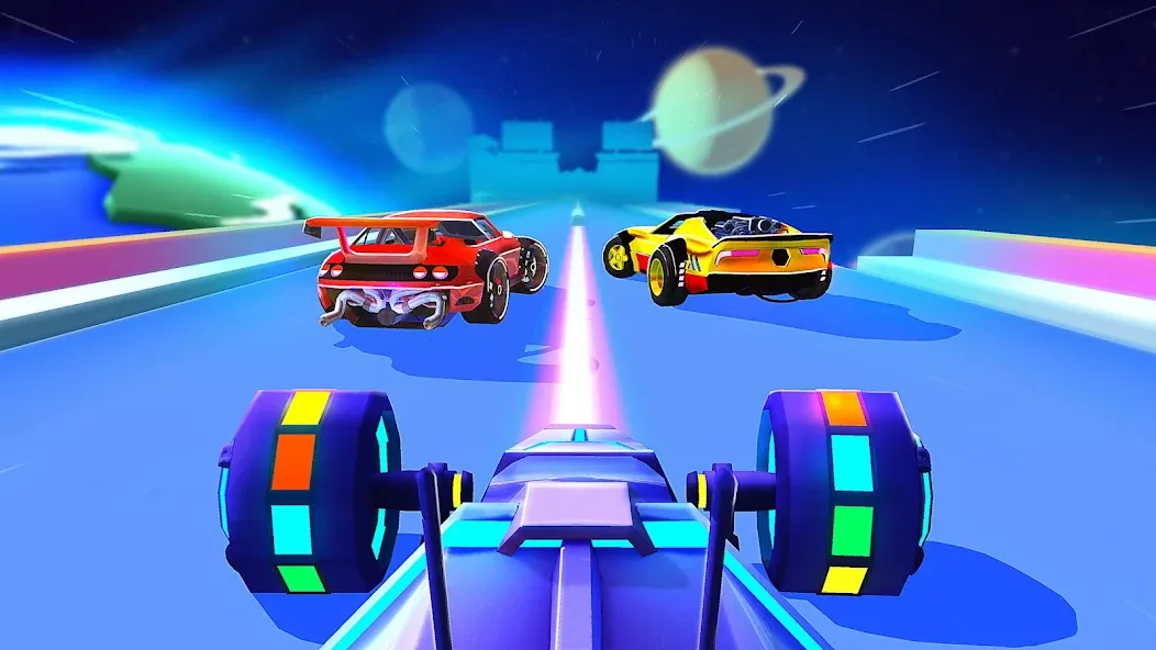 SUP Multiplayer Racing Games (СУП Мультиплеер Рейсинг)  [МОД Unlimited Money] Screenshot 2