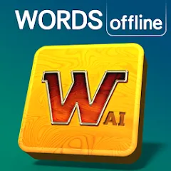 Взлом Words AI Friends Classic  [МОД Menu] - последняя версия apk на Андроид