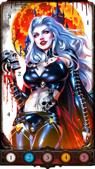 Dark, Horror Color by Number  [МОД Бесконечные деньги] Screenshot 3