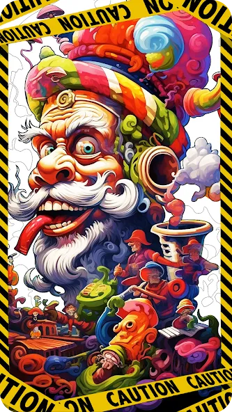 Dark Fantasy Coloring Games  [МОД Меню] Screenshot 3