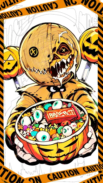 Dark Fantasy Coloring Games  [МОД Меню] Screenshot 4