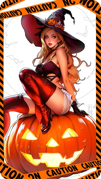 Dark Fantasy Coloring Games  [МОД Меню] Screenshot 5