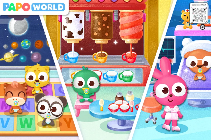 Papo Town Preschool  [МОД Menu] Screenshot 4