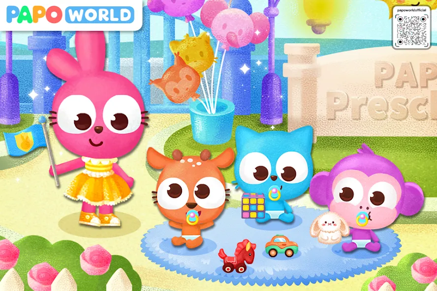 Papo Town Preschool  [МОД Menu] Screenshot 5