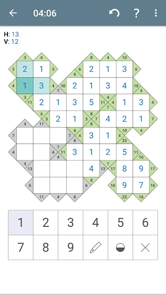 Kakuro (Cross Sums)  [МОД Unlocked] Screenshot 4