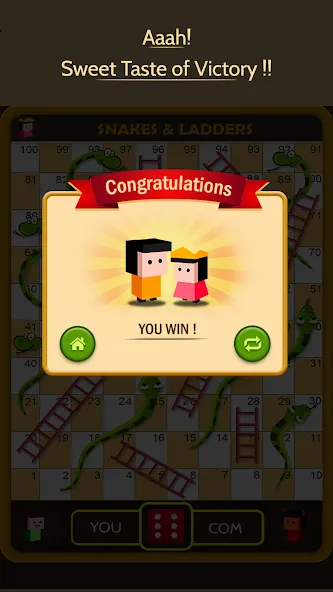 Snakes & Ladders: Online Dice!  [МОД Menu] Screenshot 5