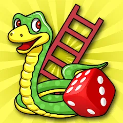 Взломанная Snakes & Ladders: Online Dice!  [МОД Menu] - стабильная версия apk на Андроид