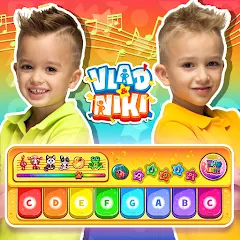 Взлом Vlad and Niki: Kids Piano  [МОД Unlocked] - последняя версия apk на Андроид