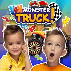 Скачать взлом Monster Truck Vlad & Niki  [МОД Бесконечные деньги] - последняя версия apk на Андроид