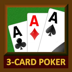 Взломанная Ace 3-Card Poker (эйс 3)  [МОД Бесконечные деньги] - последняя версия apk на Андроид