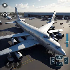 Скачать взлом Real Plane Flying Simulator  [МОД Бесконечные деньги] - последняя версия apk на Андроид