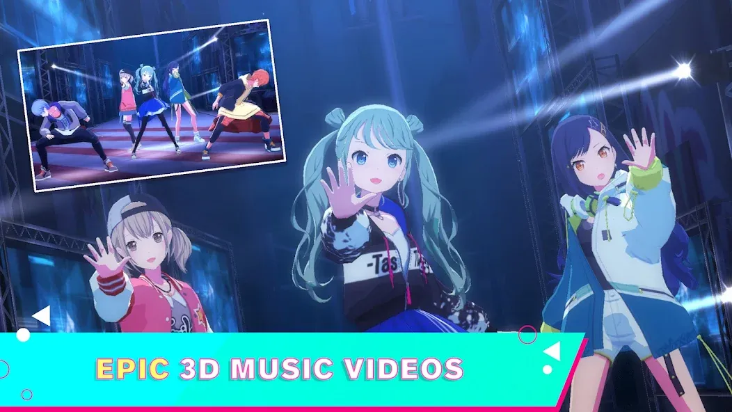HATSUNE MIKU: COLORFUL STAGE! (Хацуне Мику)  [МОД Menu] Screenshot 4