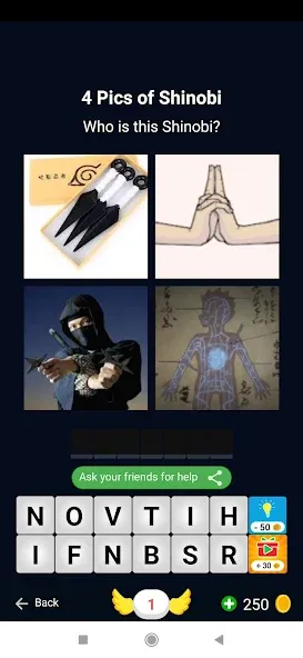 4 Pics 1 Shinobi part 1  [МОД Меню] Screenshot 1