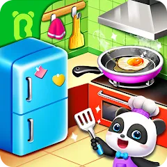 Взломанная My Baby Panda Chef  [МОД Много монет] - стабильная версия apk на Андроид