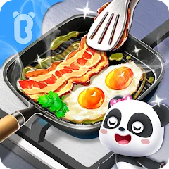 Взлом Baby Panda's Breakfast Cooking  [МОД Mega Pack] - полная версия apk на Андроид