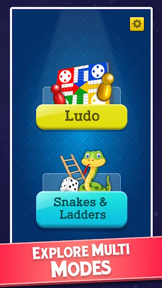 Snakes and Ladders - Ludo Game (Змеи и лестницы)  [МОД Меню] Screenshot 1