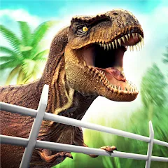 Скачать взломанную Jurassic Dinosaur: Dino Game (Динозавры юрского периода)  [МОД Бесконечные монеты] - стабильная версия apk на Андроид