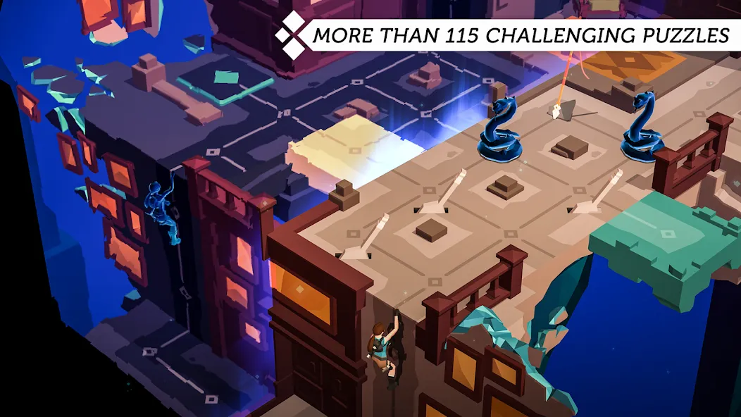 Lara Croft GO (Лара Крофт ГО)  [МОД Меню] Screenshot 1