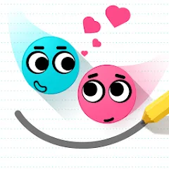 Скачать взломанную Love Balls (Лав Боллз)  [МОД Все открыто] - стабильная версия apk на Андроид
