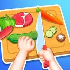 Взломанная Happy Kitchen World  [МОД Все открыто] - полная версия apk на Андроид