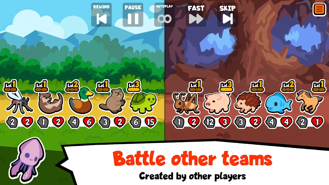 Super Auto Pets (упер Ауто Петс)  [МОД Много монет] Screenshot 2