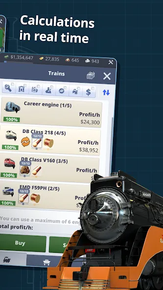 Rail Nation - Railroad Tycoon (Рэйл Нэйшн)  [МОД Все открыто] Screenshot 4