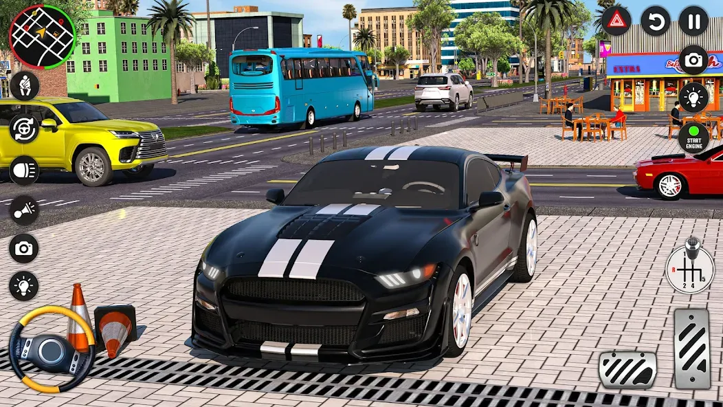 City Car Simulator & Car City  [МОД Бесконечные монеты] Screenshot 1
