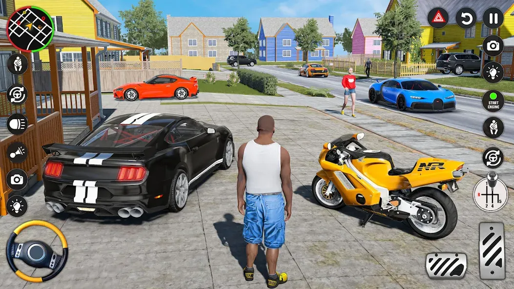 City Car Simulator & Car City  [МОД Бесконечные монеты] Screenshot 3