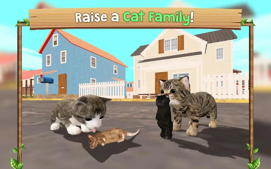 Cat Sim Online: Play with Cats  [МОД Бесконечные монеты] Screenshot 1