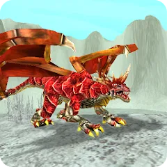 Скачать взломанную Dragon Sim Online: Be A Dragon  [МОД Все открыто] - полная версия apk на Андроид