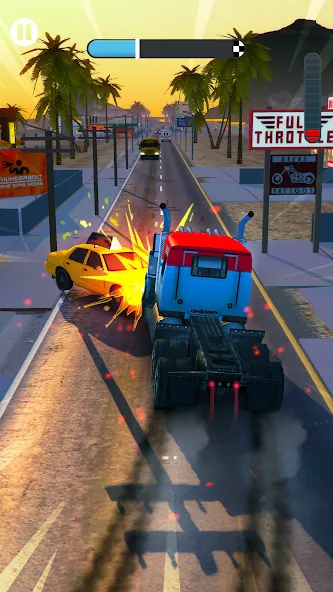Rush Hour 3D: Car Game (Раш Час 3D)  [МОД Mega Pack] Screenshot 1