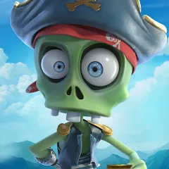 Взломанная Zombie Castaways  [МОД Unlocked] - полная версия apk на Андроид