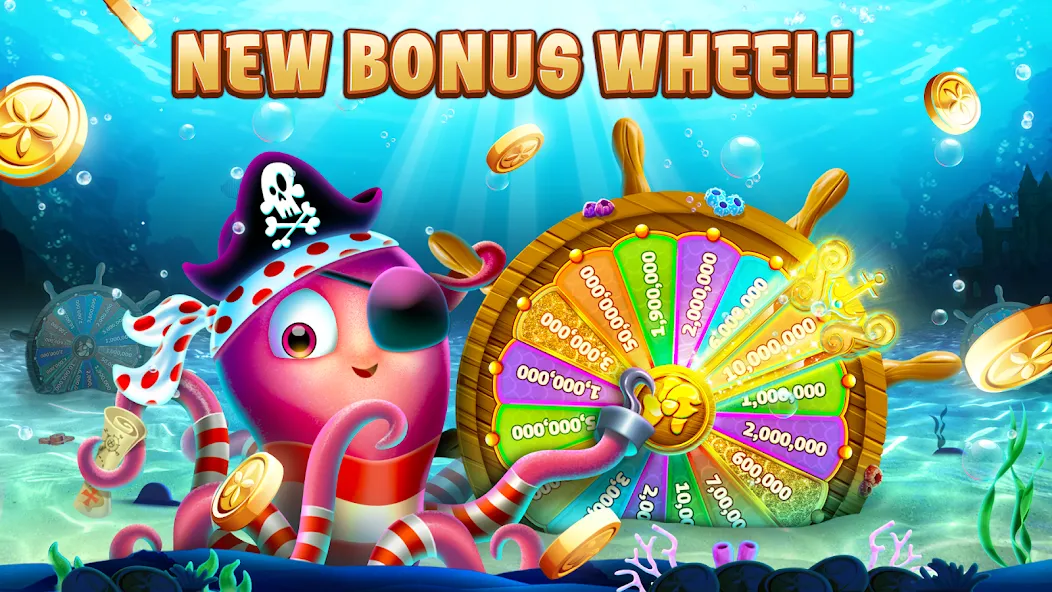 Gold Fish Casino Slot Games (Голдфиш)  [МОД Меню] Screenshot 5