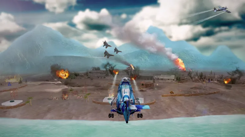 Gunship Strike 3D  [МОД Много монет] Screenshot 5