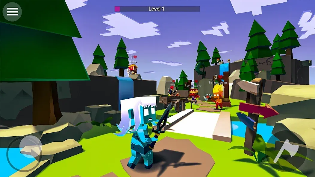 AXES.io  [МОД Все открыто] Screenshot 3