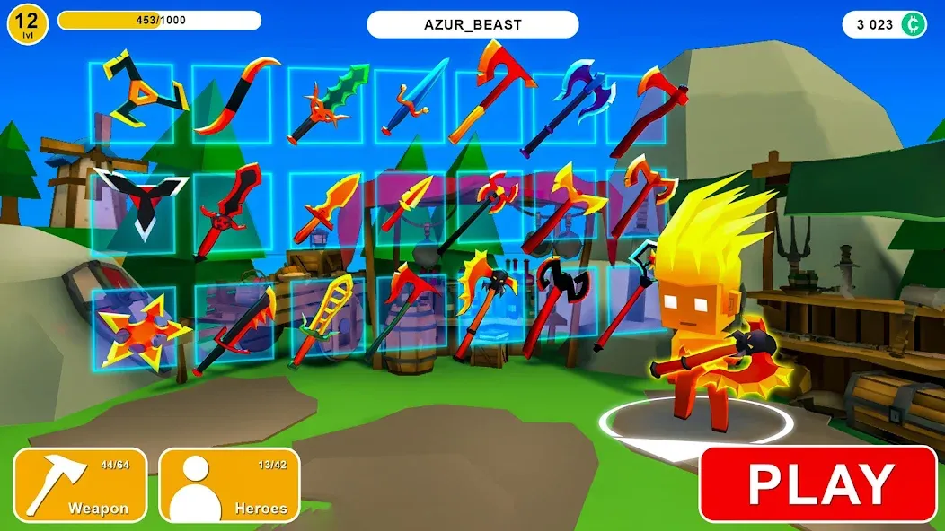 AXES.io  [МОД Все открыто] Screenshot 4