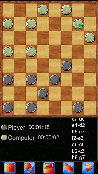 Checkers, draughts and dama  [МОД Много денег] Screenshot 3