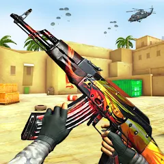 Скачать взломанную Cover Strike Ops FPS Gun Games  [МОД Unlimited Money] - полная версия apk на Андроид